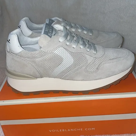 NWT VOILE BLANCHE Paris Race Sneaker in Ice