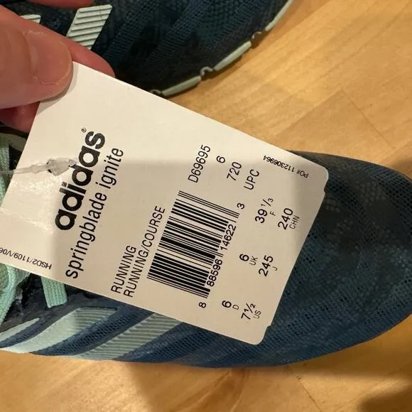 NWT Women’s Adidas Springblade Running Shoes - Size 7.5