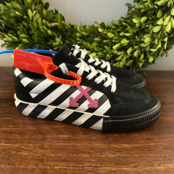 Off-White Vulc Low Stripe Violet Shoes‎ 36