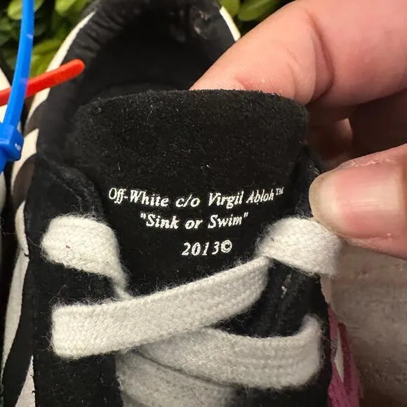 Off-White Vulc Low Stripe Violet Shoes‎ 36