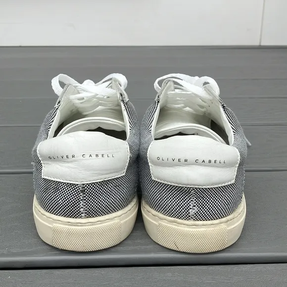 Oliver Cabell Low 1 Epoch Sneakers/Shoes White/Black/Purple Size 11 (EU 41)