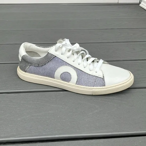 Oliver Cabell Low 1 Epoch Sneakers/Shoes White/Black/Purple Size 11 (EU 41)