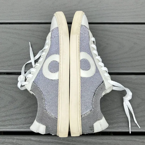 Oliver Cabell Low 1 Epoch Sneakers/Shoes White/Black/Purple Size 11 (EU 41)
