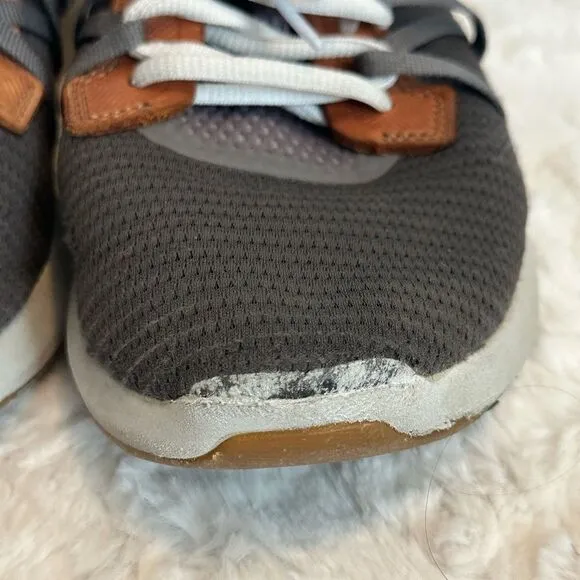 Olukai Men’s Golf Shoes Mio Li Lace Up Sneaker Size 8 Gray