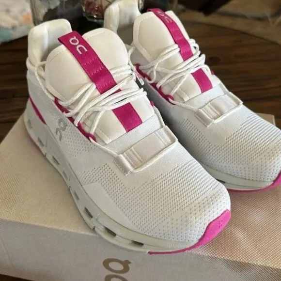 On Cloud Cloudnova Barbie Pink Shoes - Women’s 7