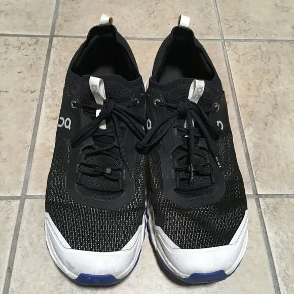 On Cloud Cloudultra 2 Trail Running Shoes Mens size 14 Black White Blue