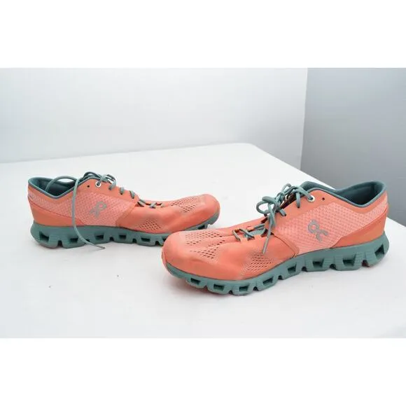 On Cloud Mens US 12 M EU 47 Orange Cloud X Athletic Trail Running Hiking Shoes