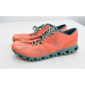 On Cloud Mens US 12 M EU 47 Orange Cloud X Athletic Trail Running Hiking Shoes