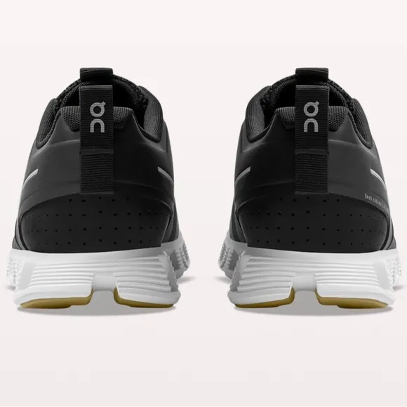 On Cloud NWB 5 Terry Textile Men's Black Low-Top Trainers. Size 11.5. DS69