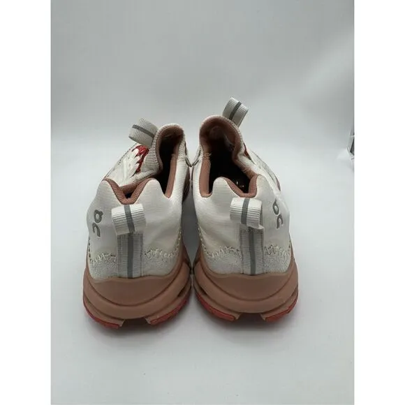 ON CLOUDAWAY ICE/CHILI RED GREY WHITE RUNNING SHOES Women’s 10