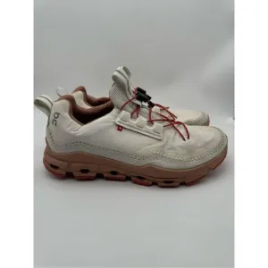 ON CLOUDAWAY ICE/CHILI RED GREY WHITE RUNNING SHOES Women’s 10