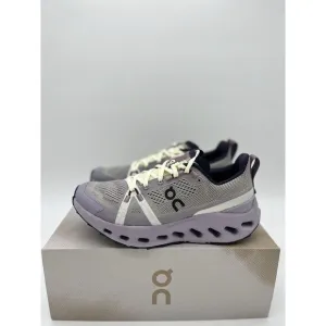 On Cloudsurfer Trail Size 9.5 Womens Seedling Lilac Purple Black Running Shoes