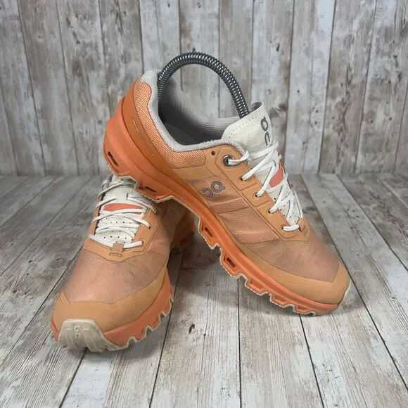 On Cloudventure Copper Orange 32.98582 Women's Trail Running‎ Shoes Womens 7