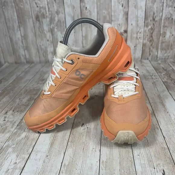 On Cloudventure Copper Orange 32.98582 Women's Trail Running‎ Shoes Womens 7