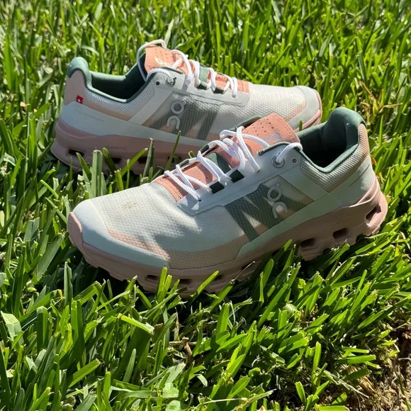 On Cloudvista Women TrailRunning Shoes Trail Running shoes Frost Rose New 10.5