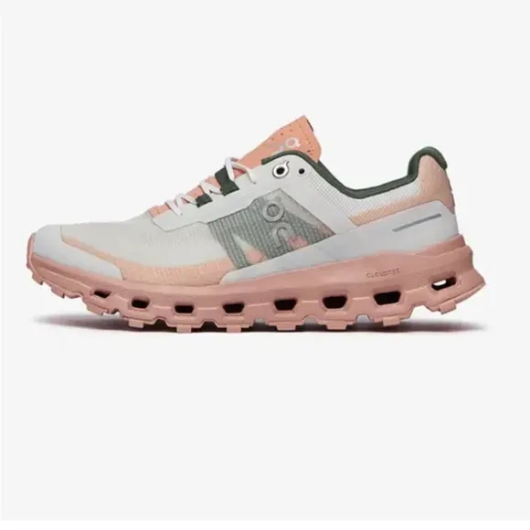 On Cloudvista Women TrailRunning Shoes Trail Running shoes Frost Rose New 10.5