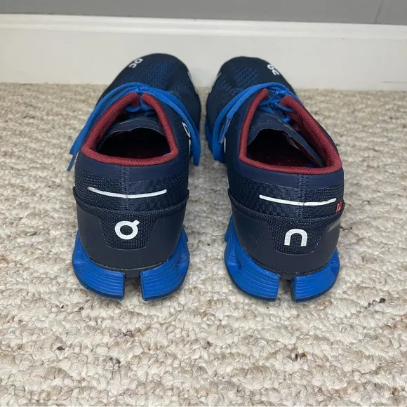On Running Cloud X Sneakers Running Shoes in Midnight Cobalt Men’s Size 10