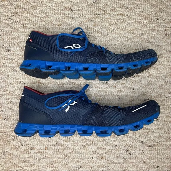 On Running Cloud X Sneakers Running Shoes in Midnight Cobalt Men’s Size 10