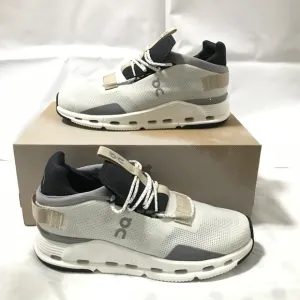 👟O.N Running Cloudnova Women Shoes White Sand