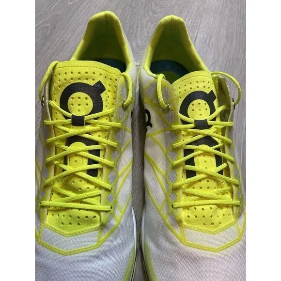On Running Shoes Cloudflash Speed Athletic Sneaker Men 12.5 Neon‎ White Training