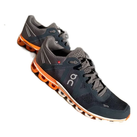 On Running shoes Cloudflow Black Tumeric 11.5