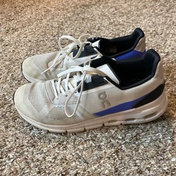ON Shoes Cloudrift Men's Running Shoes White Cobalt (Blue) Size 7.5