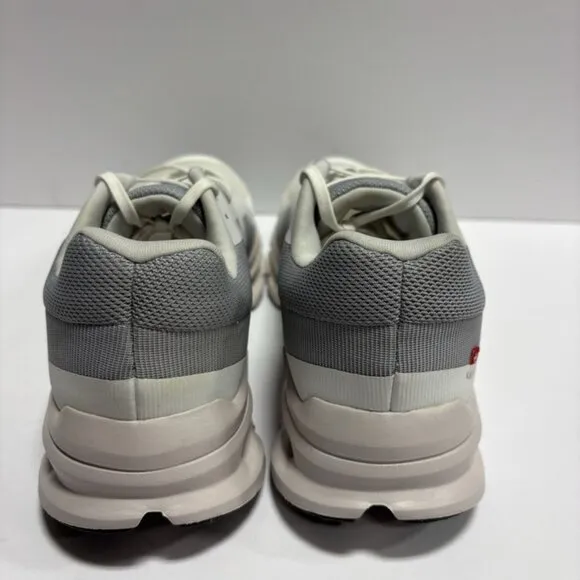 On Women’s Cloudrunner White/Frost Running Shoes, Size 7.5 Wide