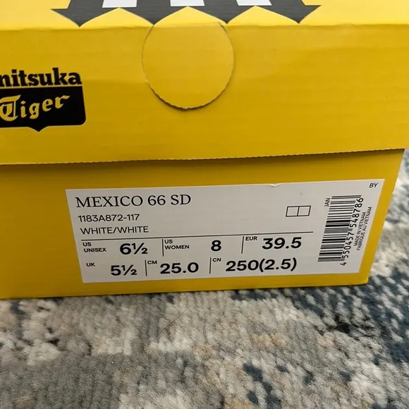 Onitsuka Tiger White Sneakers Authentic