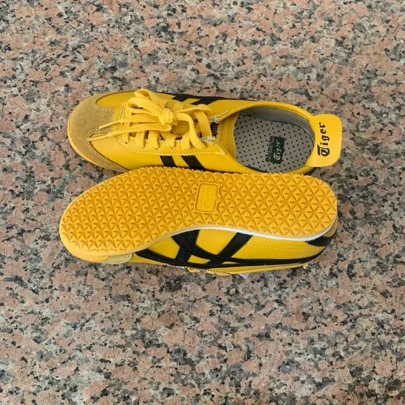 Onitsuka Tiger Yellow and Black Men's and women's sneakers