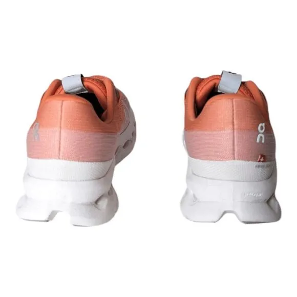 ON RUNNING Cloudsurfer &quot;Flame-White&quot; Running Shoes Size 8