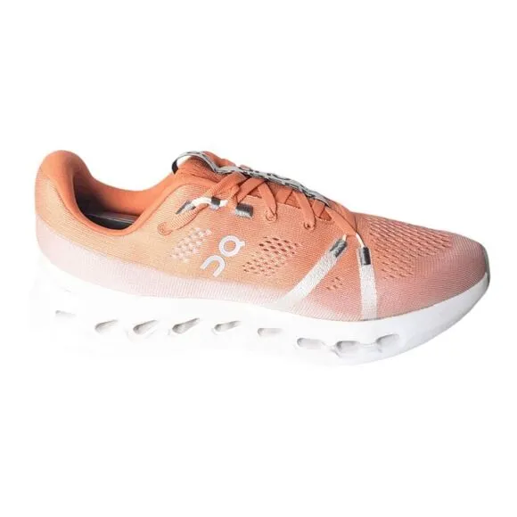 ON RUNNING Cloudsurfer &quot;Flame-White&quot; Running Shoes Size 8