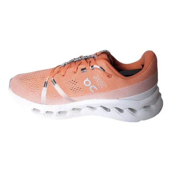 ON RUNNING Cloudsurfer &quot;Flame-White&quot; Running Shoes Size 8