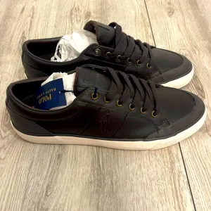 Polo Ralph Lauren Men’s size 10 Dark Brown shoes NWT