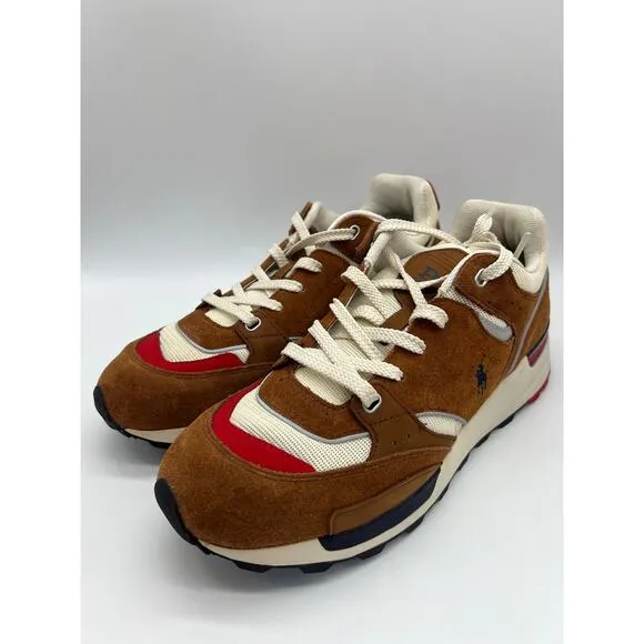 Polo Ralph Lauren Trackster 200 Shoes Brown Men’s 10.5 NEW📦