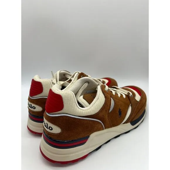 Polo Ralph Lauren Trackster 200 Shoes Brown Men’s 10.5 NEW📦
