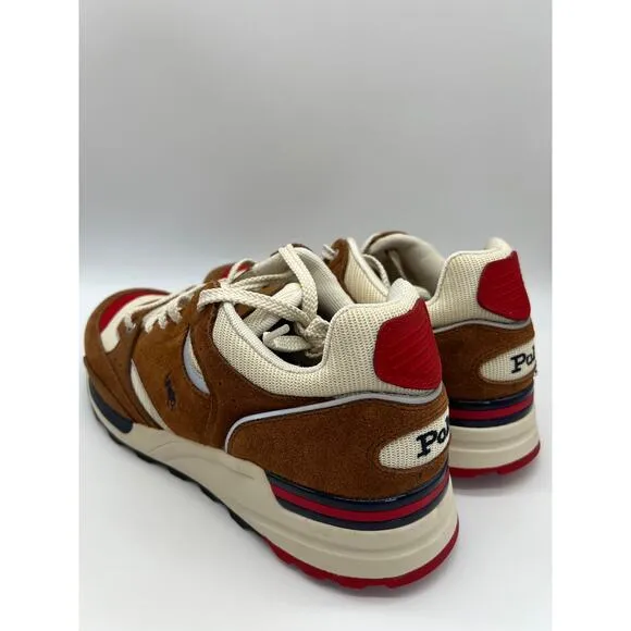Polo Ralph Lauren Trackster 200 Shoes Brown Men’s 10.5 NEW📦