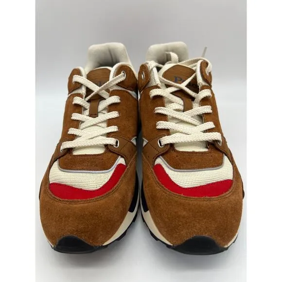 Polo Ralph Lauren Trackster 200 Shoes Brown Men’s 10.5 NEW📦