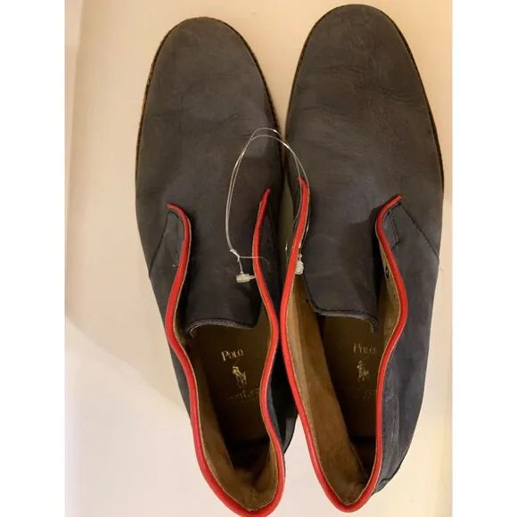 Polo Ralph Lauren 'Whiston' Chukka Boot Shoes Men’s Sz 10.5D‎ Gray No Laces