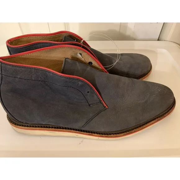 Polo Ralph Lauren 'Whiston' Chukka Boot Shoes Men’s Sz 10.5D‎ Gray No Laces