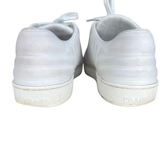Prada Quilted Leather Logo Sneakers Women’s 37.5