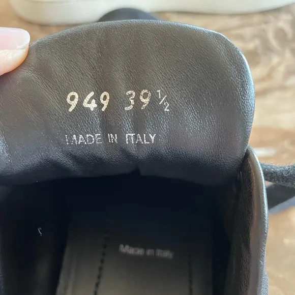 Prada Women’s Black Leather Sneakers