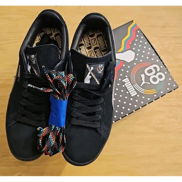 Puma 1968 Black History Month (Black Lives Matter) Suede Shoes Size 7.5 With Box