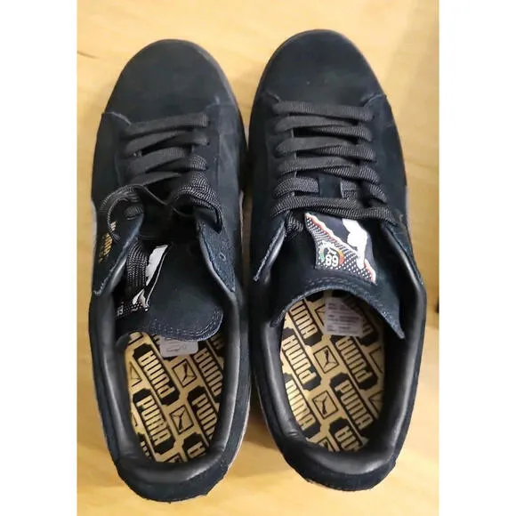 Puma 1968 Black History Month (Black Lives Matter) Suede Shoes Size 7.5 With Box