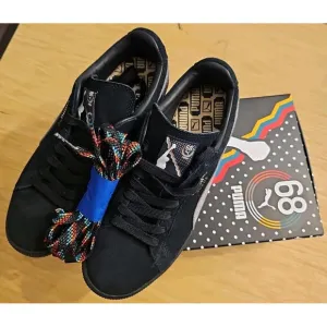 Puma 1968 Black History Month (Black Lives Matter) Suede Shoes Size 7.5 With Box