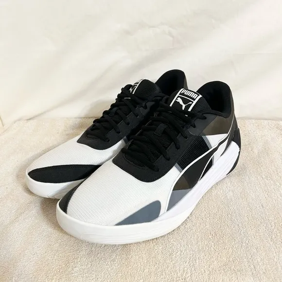 Puma Fusion Nitro Team Black/White size 11.5 MEN’S BASKETBALL SHOES