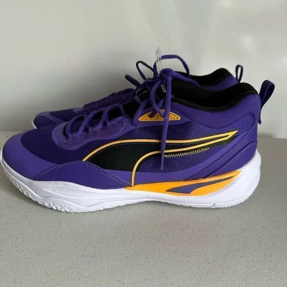 Puma Playmaker Pro Lakers Purple Yellow Men’s Size 13 Basketball Shoes 377572-08