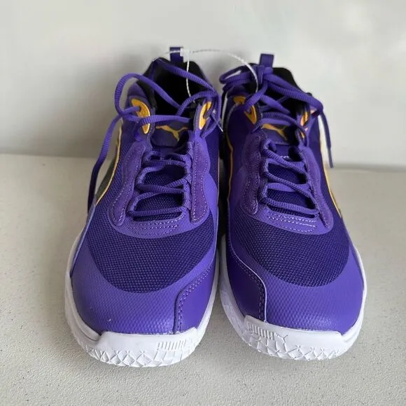 Puma Playmaker Pro Lakers Purple Yellow Men’s Size 13 Basketball Shoes 377572-08