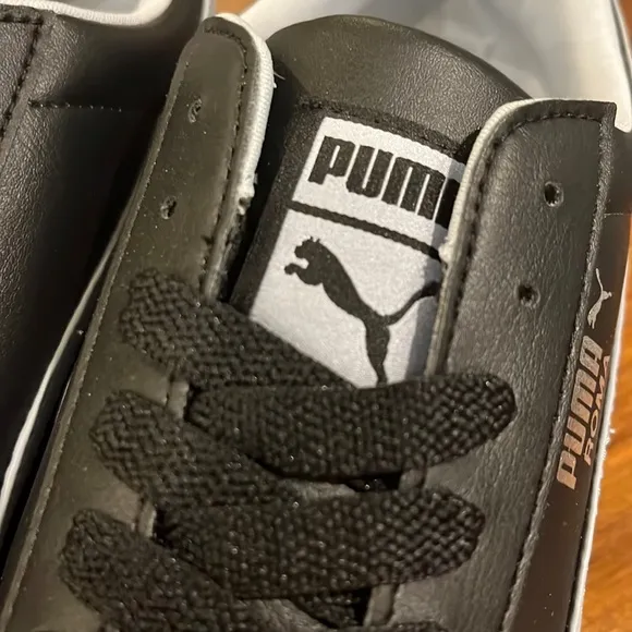 Puma Roma Basic shoes sneakers black grey Men’s Size 7.5 new