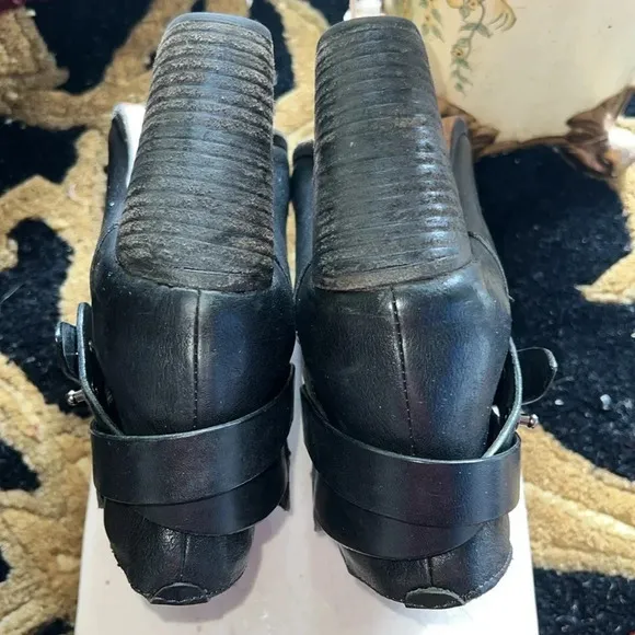 Rag &amp; Bone Women’s Black Leather Ankle Booties, Boots Shoes Size 7