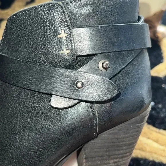 Rag &amp; Bone Women’s Black Leather Ankle Booties, Boots Shoes Size 7